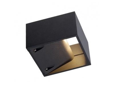 SLV 232105 LOGS WALL wall lamp, square, anthrazit, 6W LED, warm-white