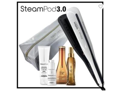Steampod 3 + mythic oil + produits &eacute;pais