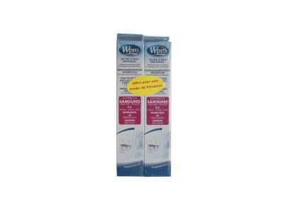 Lot de 2 cartouches filtrantes universelles pour r&eacute;frig&eacute;rateur am&eacute;ricain