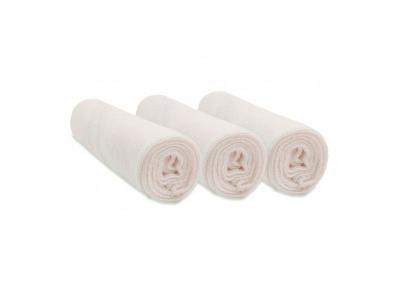 Lot de 3 Housses pour Matelas &agrave; Langer en viscose Bambou - 50x70