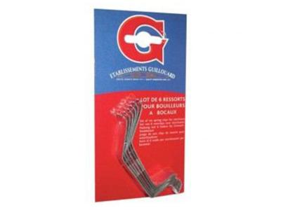 Guillouard 012681 Lot de 6 Ressorts pour Bouilleur de Conserves