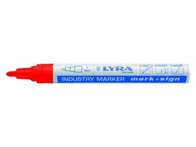 LYRA - Marqueur peinture laqu&eacute;e rouge - 1 pi&egrave;ce - 4040017