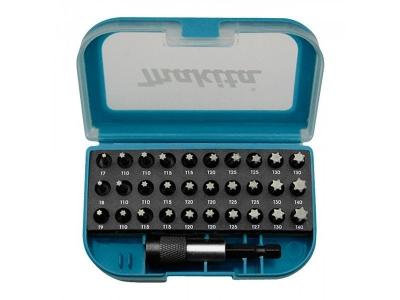 Makita - P-73352 Jeu dembouts 31 pi&egrave;ces 6 pans int&eacute;rieurs (tx)