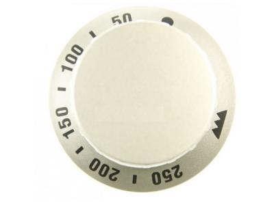 Manette thermostat metallise pour four kuppersbusch - 7361078