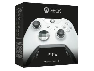 Manette xbox one sans fil elite blanche