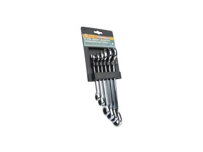Br&uuml;der Mannesmann Kit de cl&eacute;s mixtes &agrave; cliquet 6 pi&egrave;ces