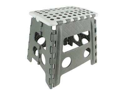 Je cherche une idee - Marche pieds compact et pliable - Bicolore Gris