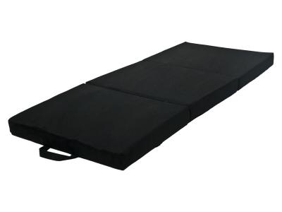 Velinda Matelas Touristique Confortable Plaint suppl&eacute;ment 120x200x10cm (Couleur: Noir)
