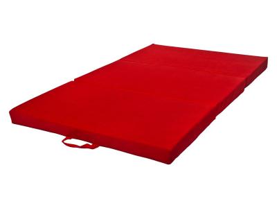 Velinda Matelas Touristique Confortable Plaint suppl&eacute;ment 120x200x10cm (Couleur: Rouge)