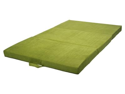 Velinda Matelas Touristique Confortable Plaint suppl&eacute;ment 120x200x10cm (Couleur: Vert)