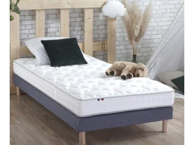 Matelas 100% latex 3 zones pure - fabrique en france - 90x190cm