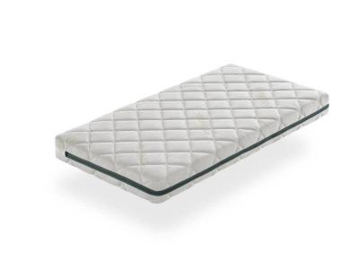 Matelas Bebe 70x140 Bambu Epaisseur 12 Cm Adaptable, Avec Particules Naturelles Et Respirantes
