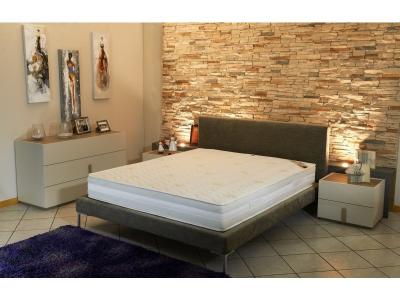 Matelas Orthop&eacute;dique - Marque - 140x190 cm - Ferme - Mousse Poli Lattex - Face Hiver Laine