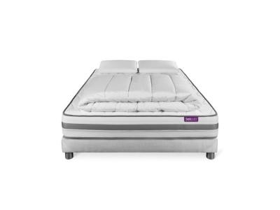 Matelas + sommier 140x190 + couette + 2 oreillers Pack Memo spring 140x190 cm