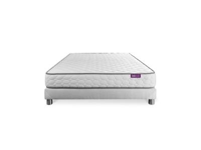 Ensemble matelas M&eacute;moire de forme + sommier 140x200 Memo