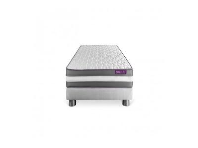 Matelas + sommier 90x190 m&eacute;moire de forme Ensemble Memo plus 90x190 cm