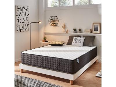 Matelas 90x190x24 cm - Blue Latex - M&eacute;moire de forme HR