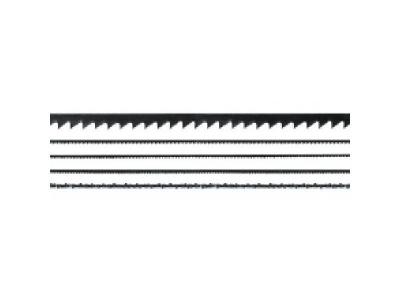 Maxicraft 89632 Jeu de 12 Lames de scie Fines 130 mm pour Bois et Plastiques, Argent