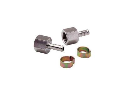 Mecafer 156024 Embout pour Tuyau 3/8 f 8 x 13 2 pi&egrave;ces + Colliers