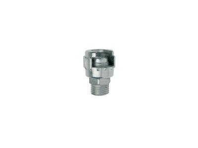 Raccord fraise 1/4 m&acirc;le + &eacute;crou Mecafer