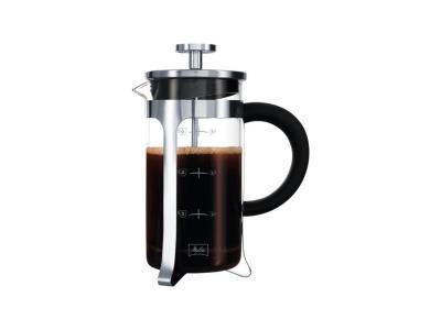 Cafeti&egrave;re &agrave; piston 8 tasses - chrome
