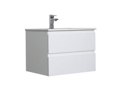 Meuble sous vasque blanc 60 cm Suspendu sorrento - Blanc