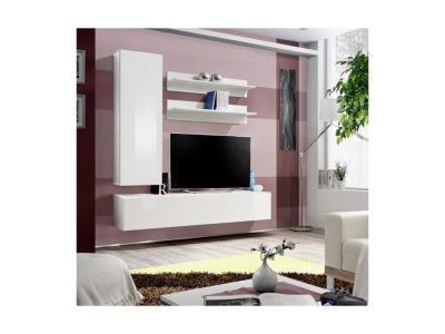 Meuble tv mural design fly i 170cm blanc