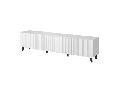 Bim Furniture - Meuble tv pafos 200 cm blanc mat