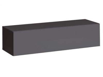 ASM Meuble TV - Switch Rtv 2 - L 120 Cm X P 30 Cm X H 40 Cm - Graphite