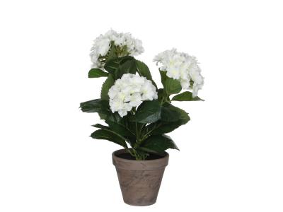 Plante artificielle Blanc Polyester H40xl35xL35cm