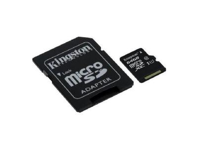 KINGSTON Carte MicroSDXC UHS-I Classe 10 - 64Go
