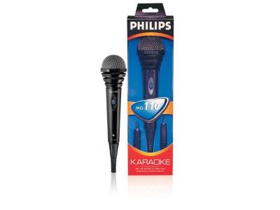 Philips SBCMD110 - Microphone avec cordon - Noir