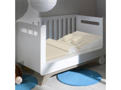 MINEA - Kit complet MINEA 70x140 cm - Matelas Mousse HD + Accessoires