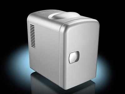 Mini r&eacute;frig&eacute;rateur 2 en 1 avec prise 12 / 230 v - gris NC3401