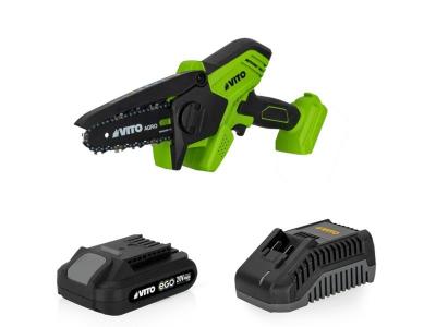 Mini tron&ccedil;onneuse VITO sans fil 20V + Batterie lithium 2Ah + Chargeur