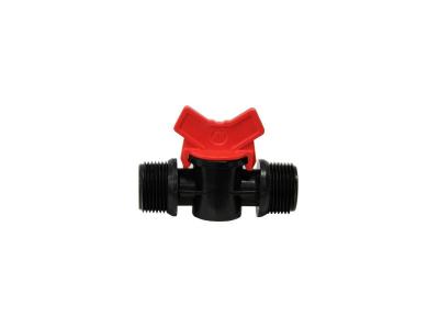 Ezfitt - Mini vanne filet&eacute;e des 2 cot&eacute;s 3/4''