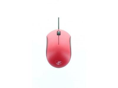 Souris mousy - optique - filaire - usb - rouge