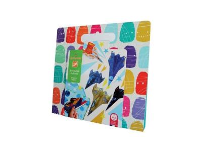 Kit Loisirs Cr&eacute;atifs Enfants - 18 avions en papier - Origami - D&egrave;s 7 ans - Sycomore - CRE44010