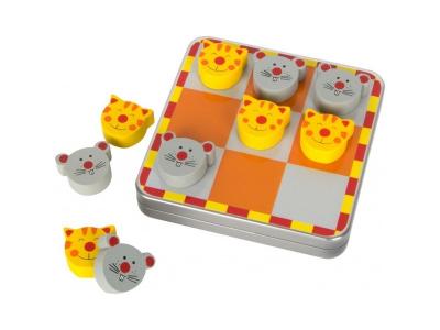 Legler - 2019788 - Jeu De Soci&eacute;t&eacute; - Tic Tac Toe - Chats Et Souris