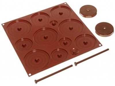 Moule oeuf en chocolat 3D silicone Silikomart