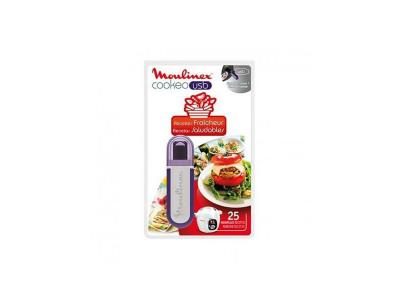 Cl&eacute; USB Cook&eacute;o 25 recettes FRAICHEUR Moulinex XA600511