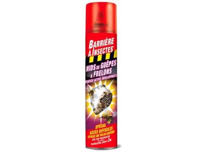 BARRIERE A INSECTES A&eacute;rosol mousse sp&eacute;cial nids de gu&ecirc;pes et frelons - 300 mL