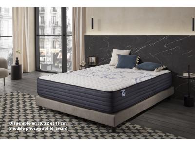 Matelas 90 X 190 cm - Blue Latex, Mousse HR