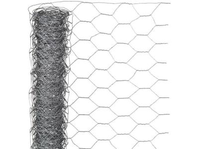 Nature Grillage m&eacute;tallique hexagonal 0,5 x 10 m 25 mm Acier galvanis&eacute;