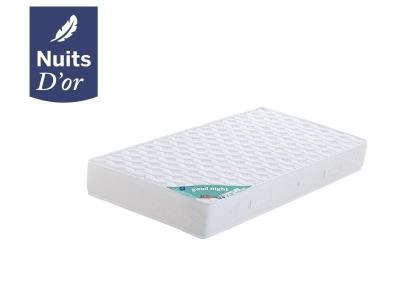 Nightgood matelas 140x190 densit&eacute; 35 kg/m3 - hauteur 21 cm - soutien tres ferme - orthop&eacute;dique