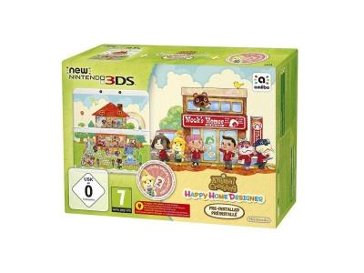 New 3DS + Animal Crossing Happy Home Designer Pr&eacute;install&eacute;