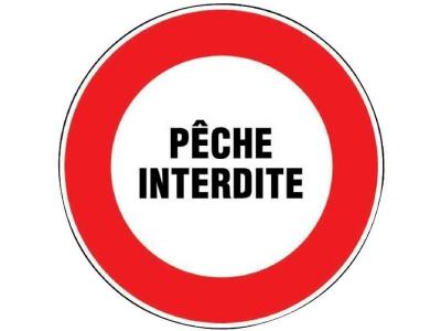 Novap - disque plastique ""p&ecirc;che interdite"" BD-478717