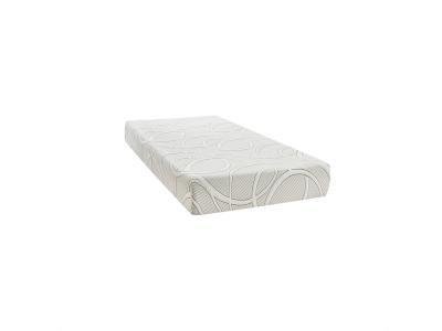 Matelas eupraxie 90x190 cm mousse &agrave; m&eacute;moire de forme soutien mi-ferme 