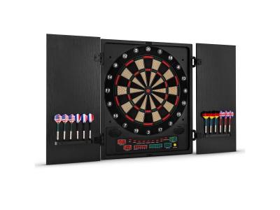 Dartmaster 180 Jeu de fl&eacute;chettes &eacute;lectronique Embouts souples noir