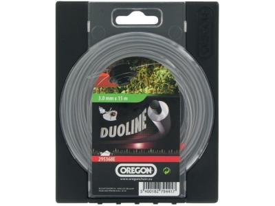 Ligne de coupe &agrave; brosse Oregon Duoline, 3,0 mm de diam&egrave;tre, 15 m